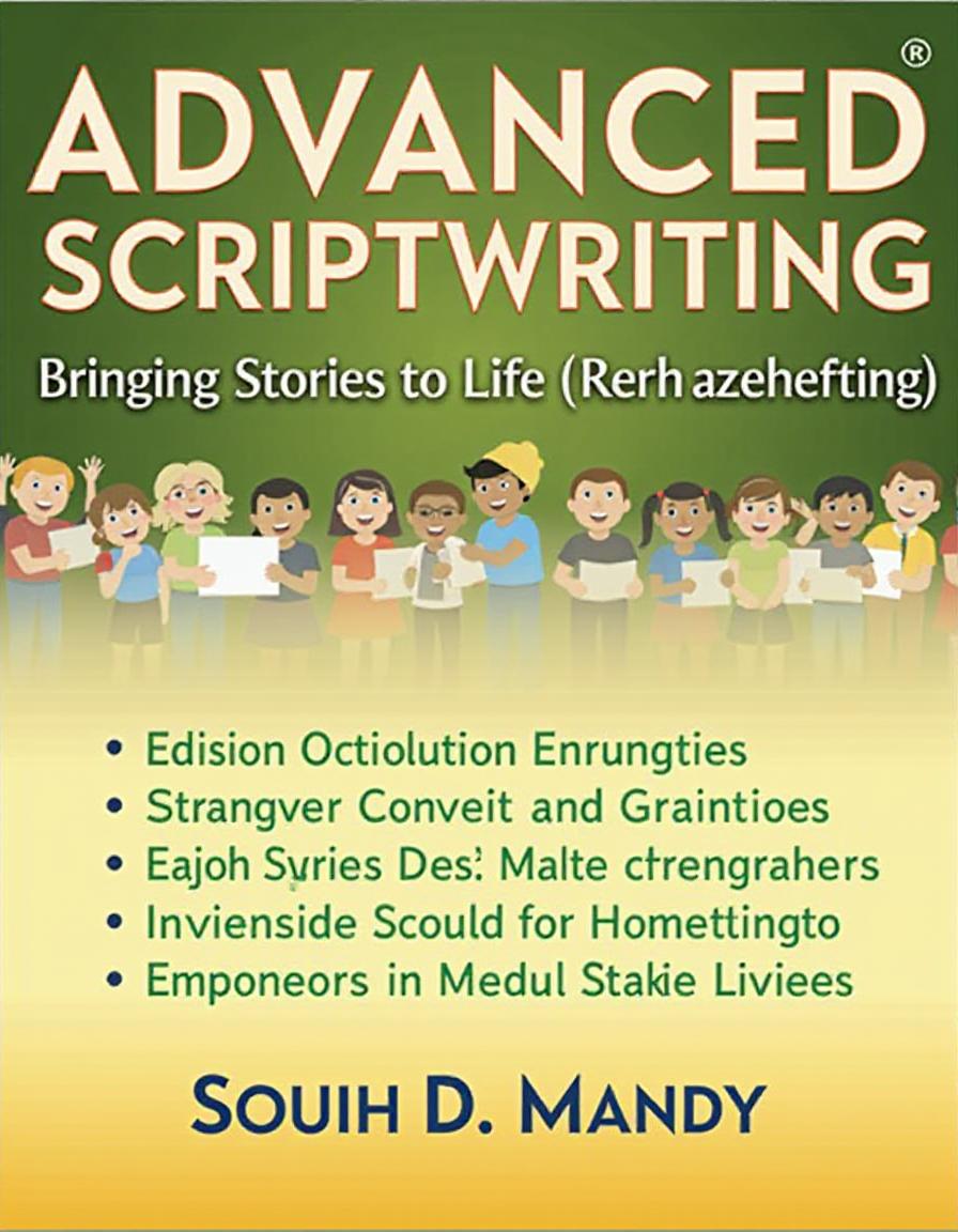 Advanced Scriptwriting: Bringing Stories to Life