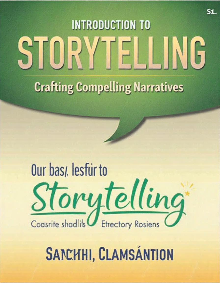 Introduction to Storytelling: Crafting Compelling Narratives