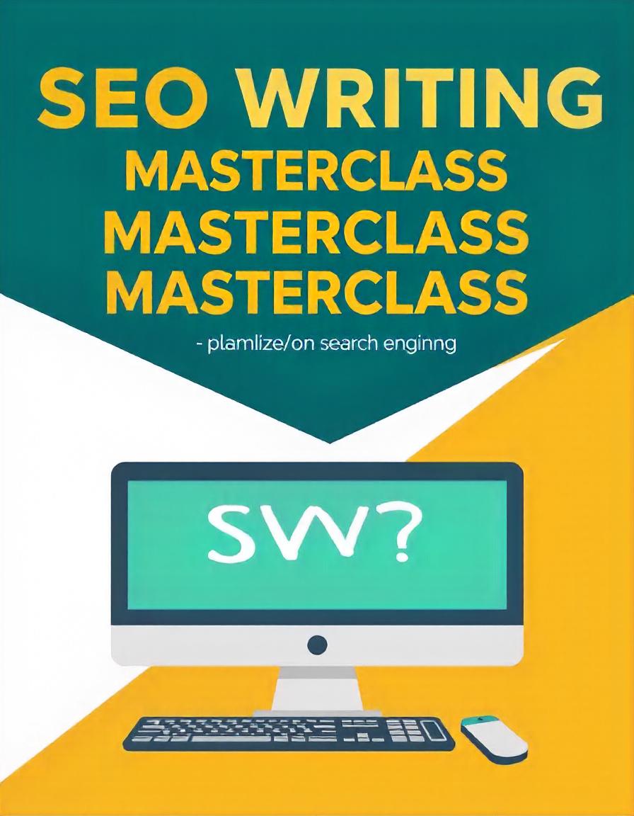 SEO Writing Masterclass: Optimize Your Content for Search Engines